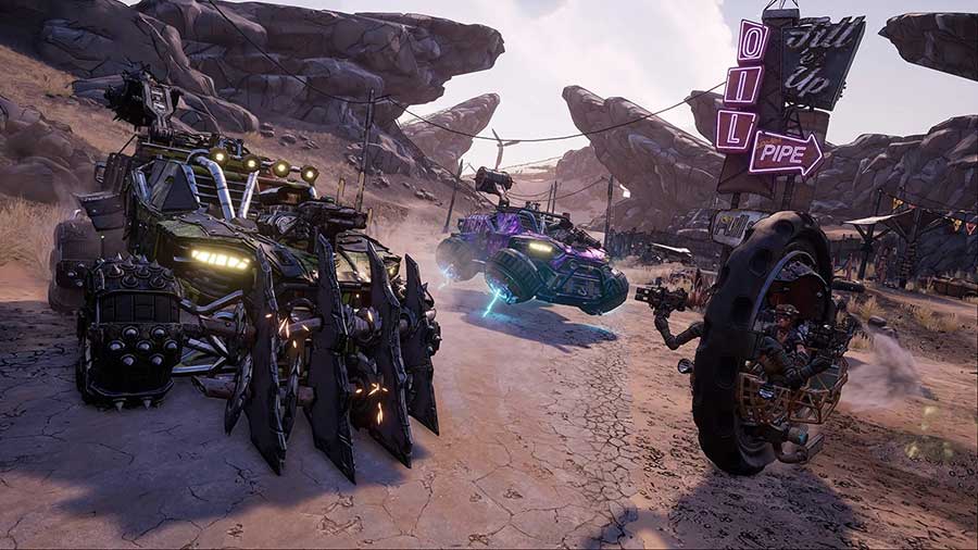 borderlands 3 recensione ps4 veicoli