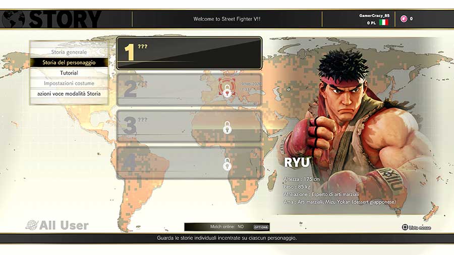 STREET FIGHTER V CHAMPION EDITION recensione ps4