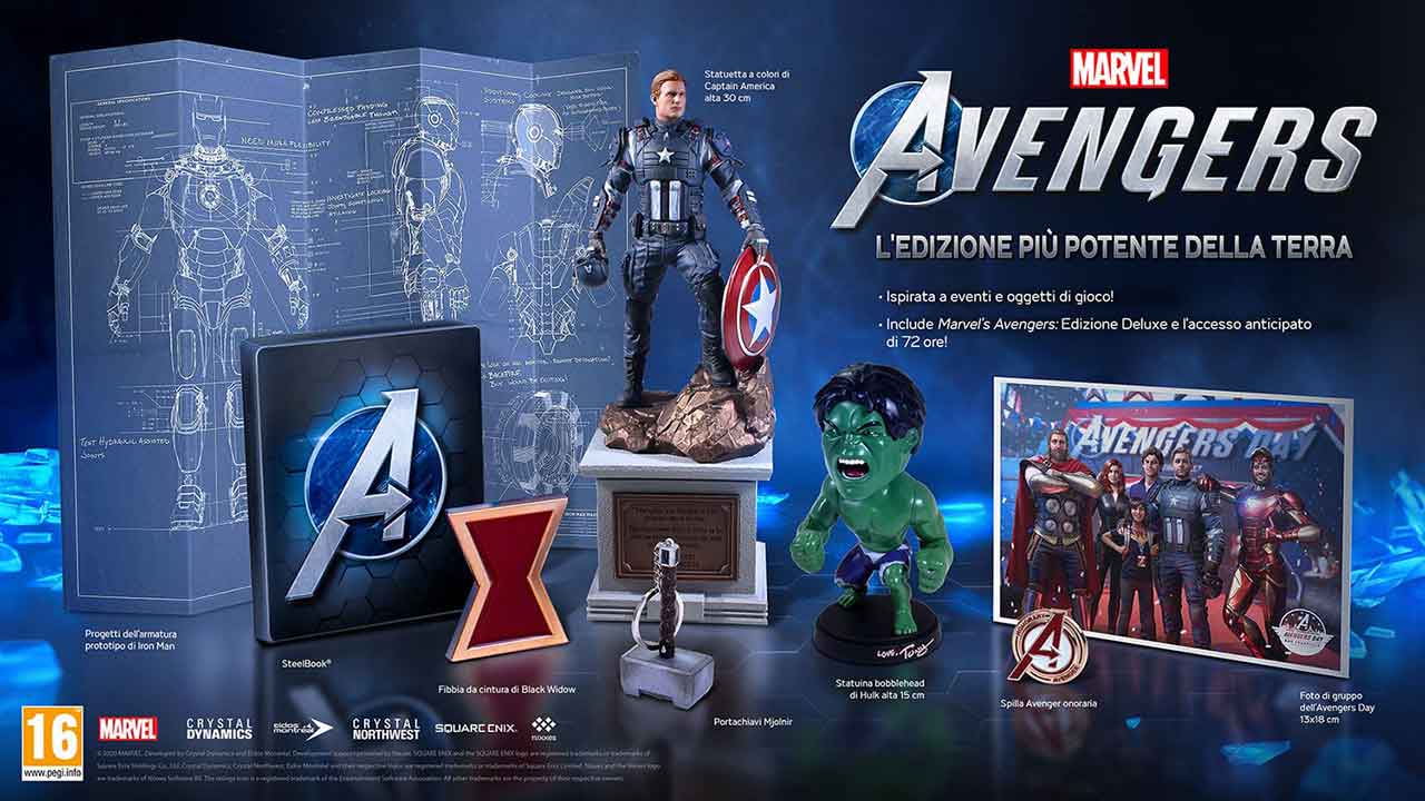 marvel avengers edizione speciale collector