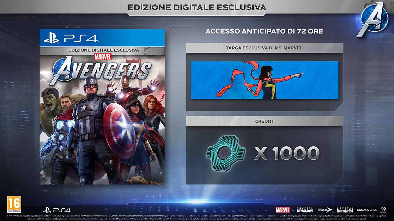 marvel avengers edizione speciale esclusiva