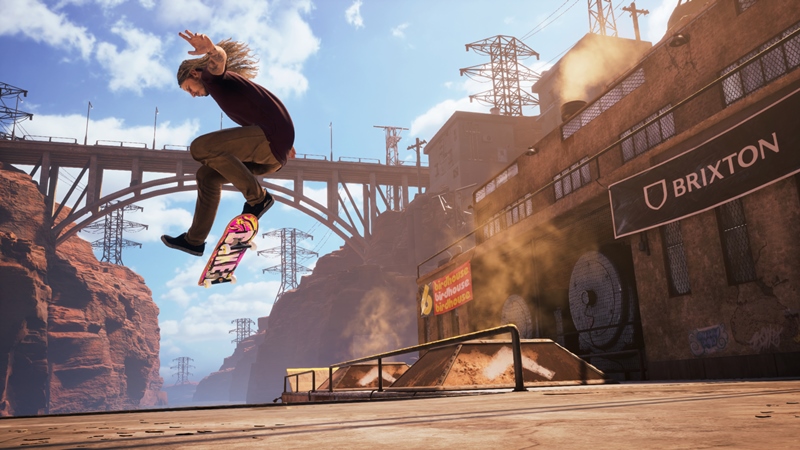 Tony Hawk's Pro Skater 1+2 skater