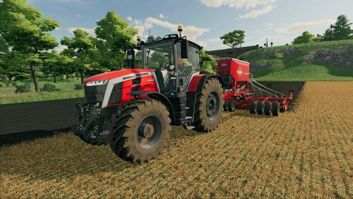 Farming Simulator 22 gameplay