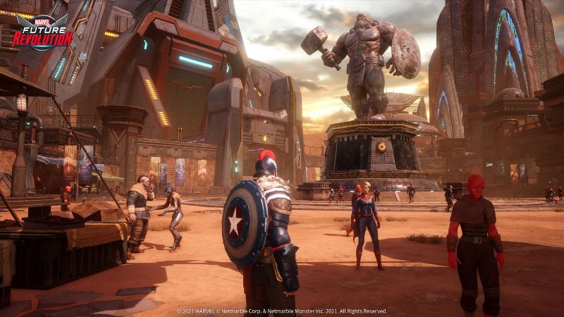 Marvel Future Revolution gameplay