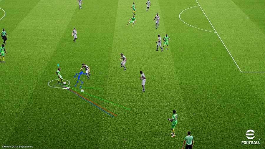 efootball pes 2022 dettagli gameplay anteprima