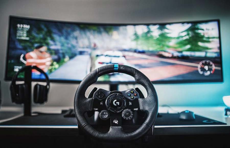 Logitech G923 volante recensione ps5