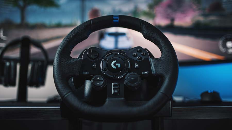 Logitech G923 volante recensione ps5