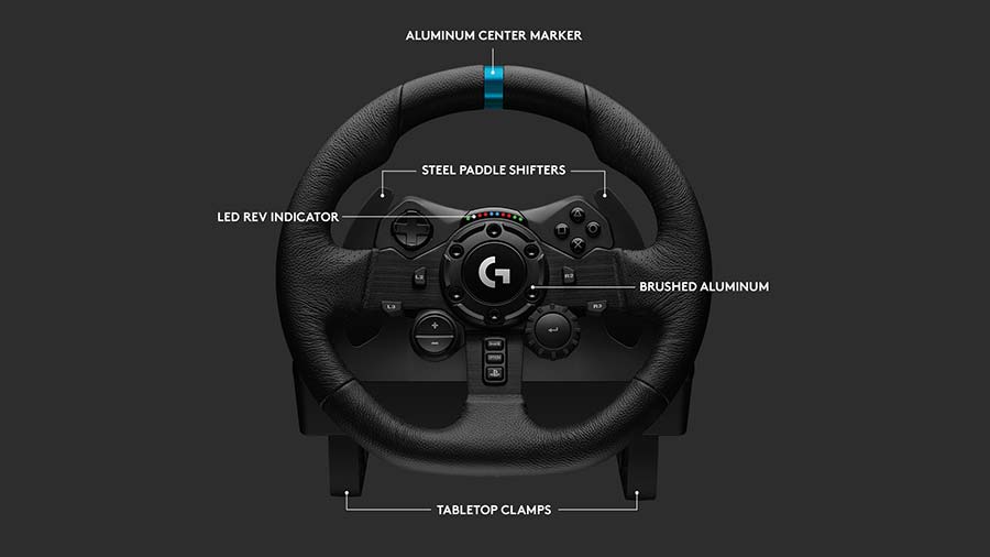 Logitech G923 volante recensione ps5