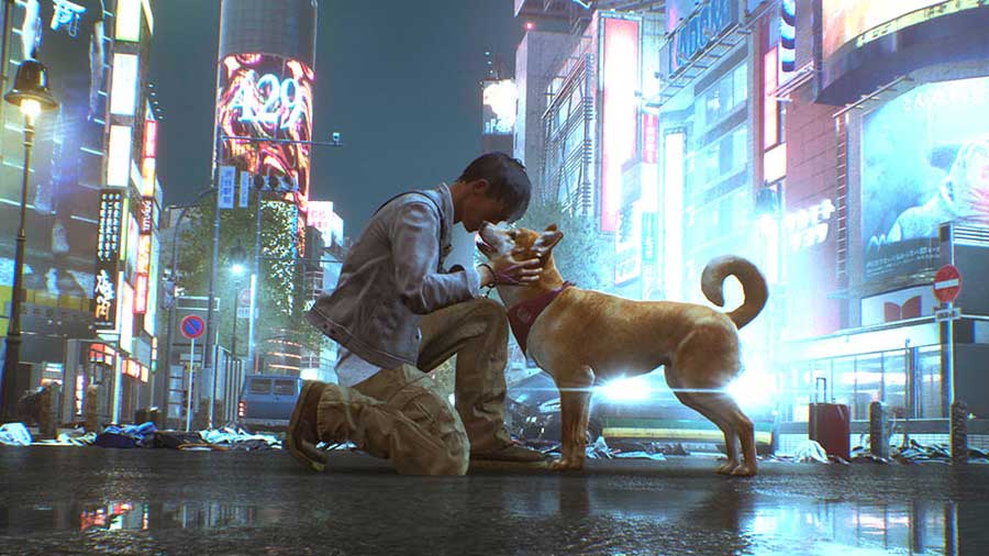 Ghostwire tokyo recensione akito cani
