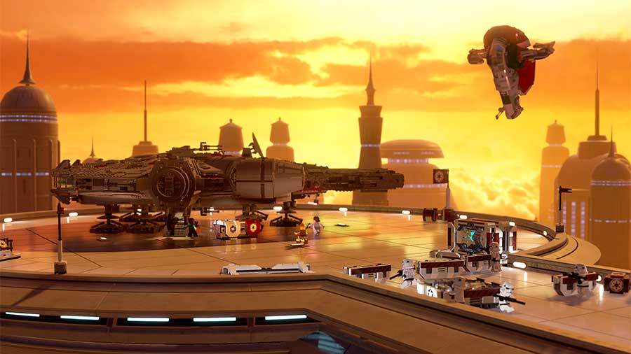 lego star wars skywalker saga ambientazione