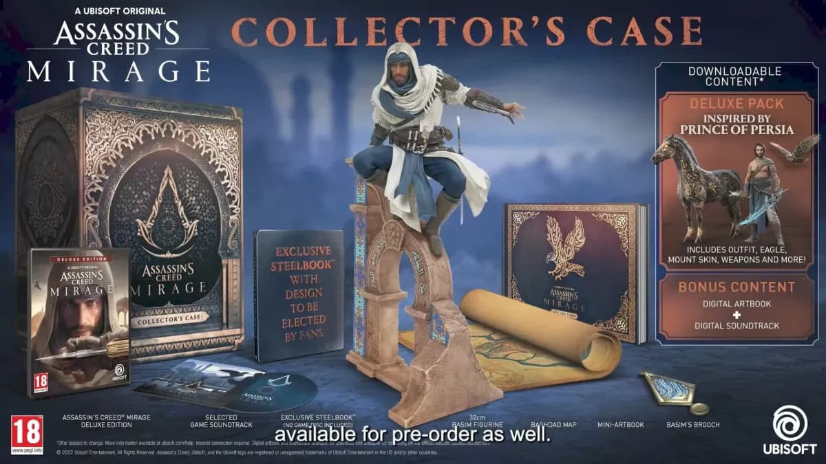 Edizioni di Assassin's Creed Mirage